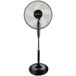 Grunkel Ventilador de pie FAN-165X NG, 50W, 5 aspas, 40 cm, 3 velocidades